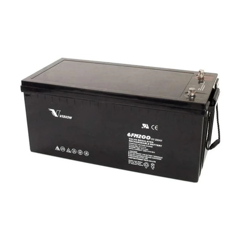 200AH 12V Deep Cycle AGM Battery (eXtra Heavy Duty 6FM200Z-X)