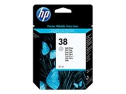 HP 38 Print Cartridge Pigmented Light Grey C9414A