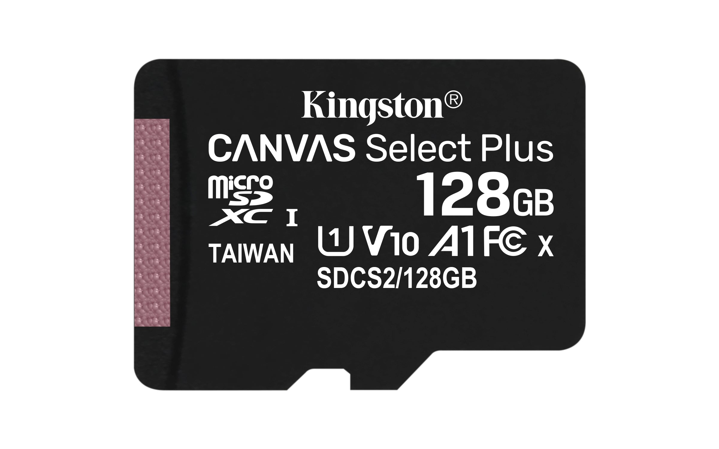 Kingston 128GB micSDXC Canvas Select Plus 100R A1 C10 Card + ADP