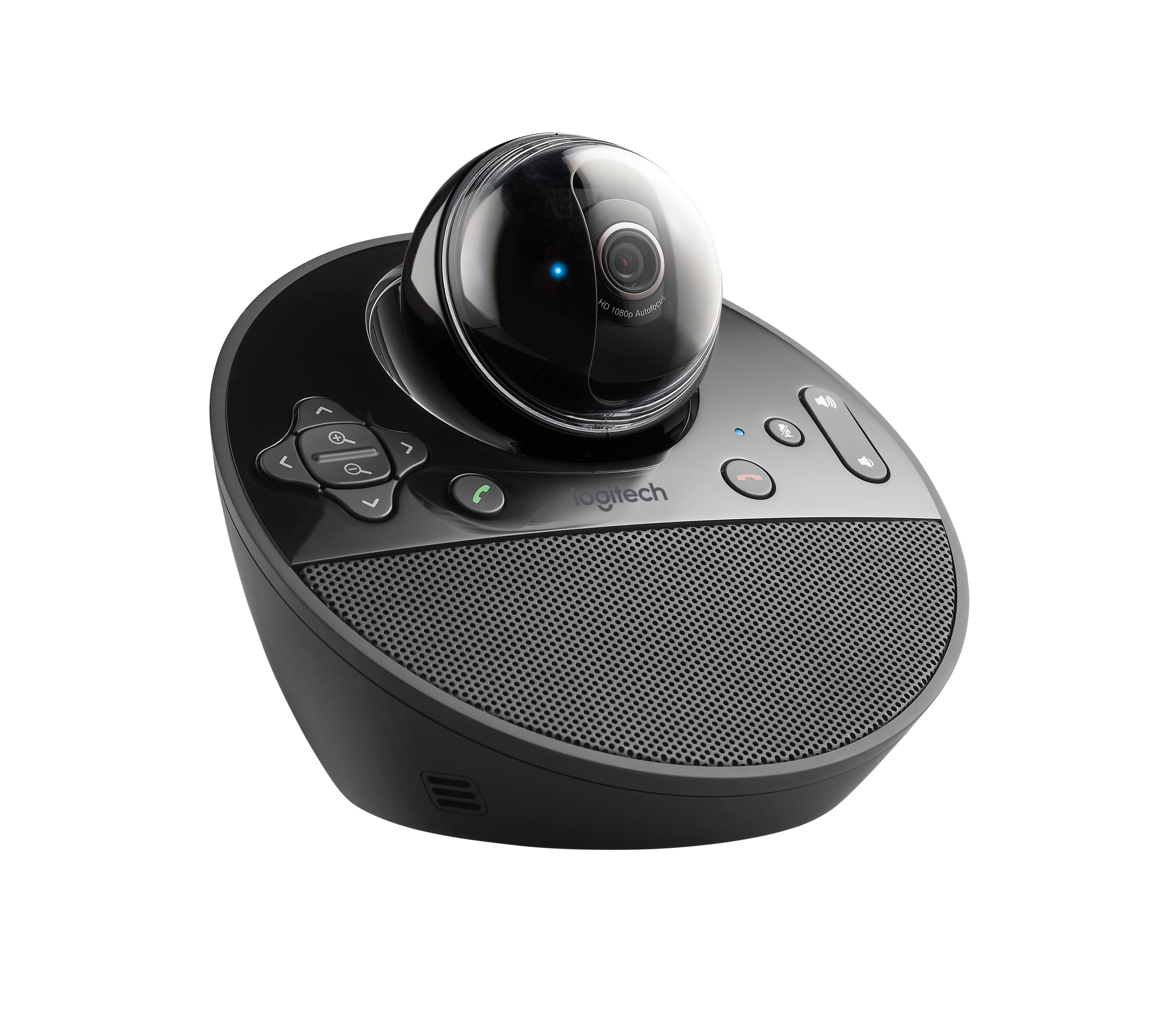 Logitech VC Conference Camera BCC950 Carl Zeiss optics 90 degree field of view with autofocus Integrated full duplex speakerphon