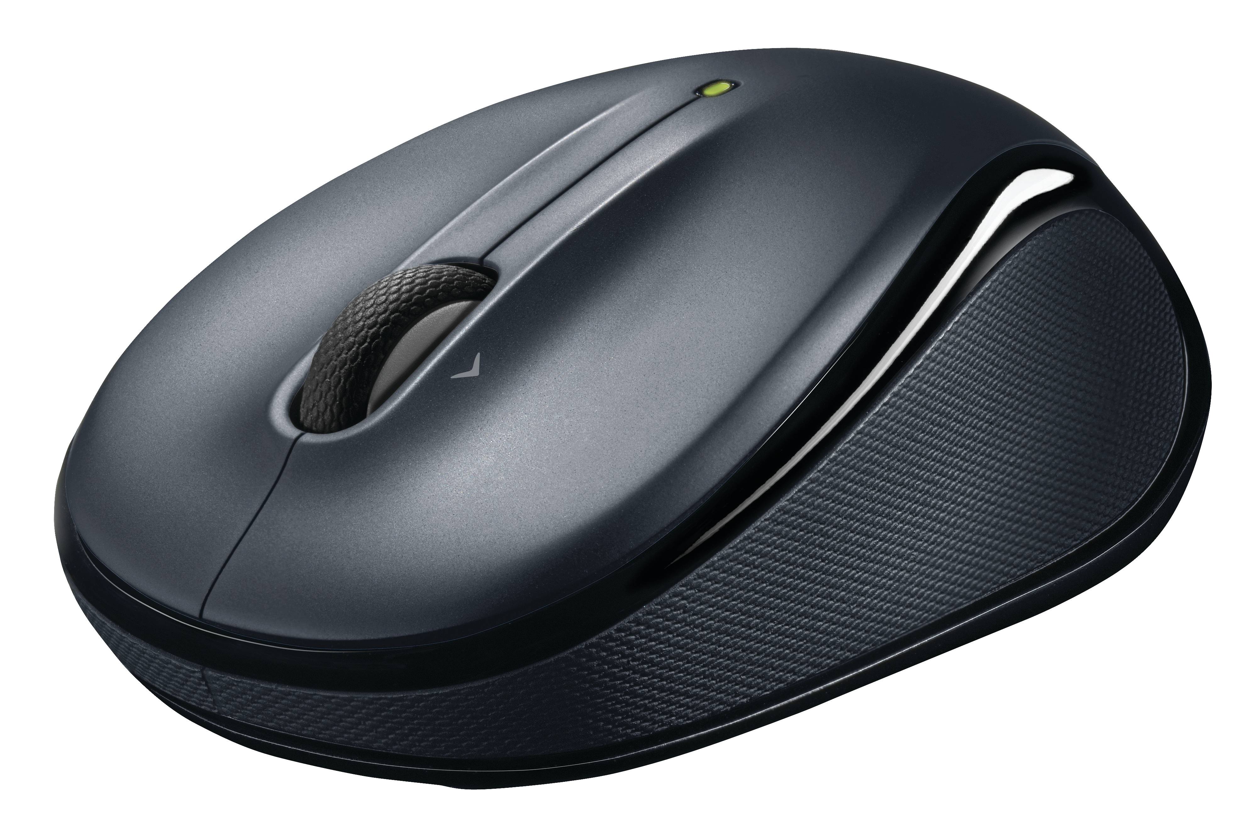 Logitech Wireless Mouse M325 (Dark Silver) Unifying USB receiver 5 buttons Micro precise scrolling Laser grade tracking