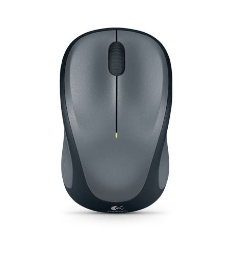 Logitech Wireless Mouse M235 (Dark Grey/Colt Matt) Nano USB receiver 3 buttons Advanced optical tracking 12-month battery life