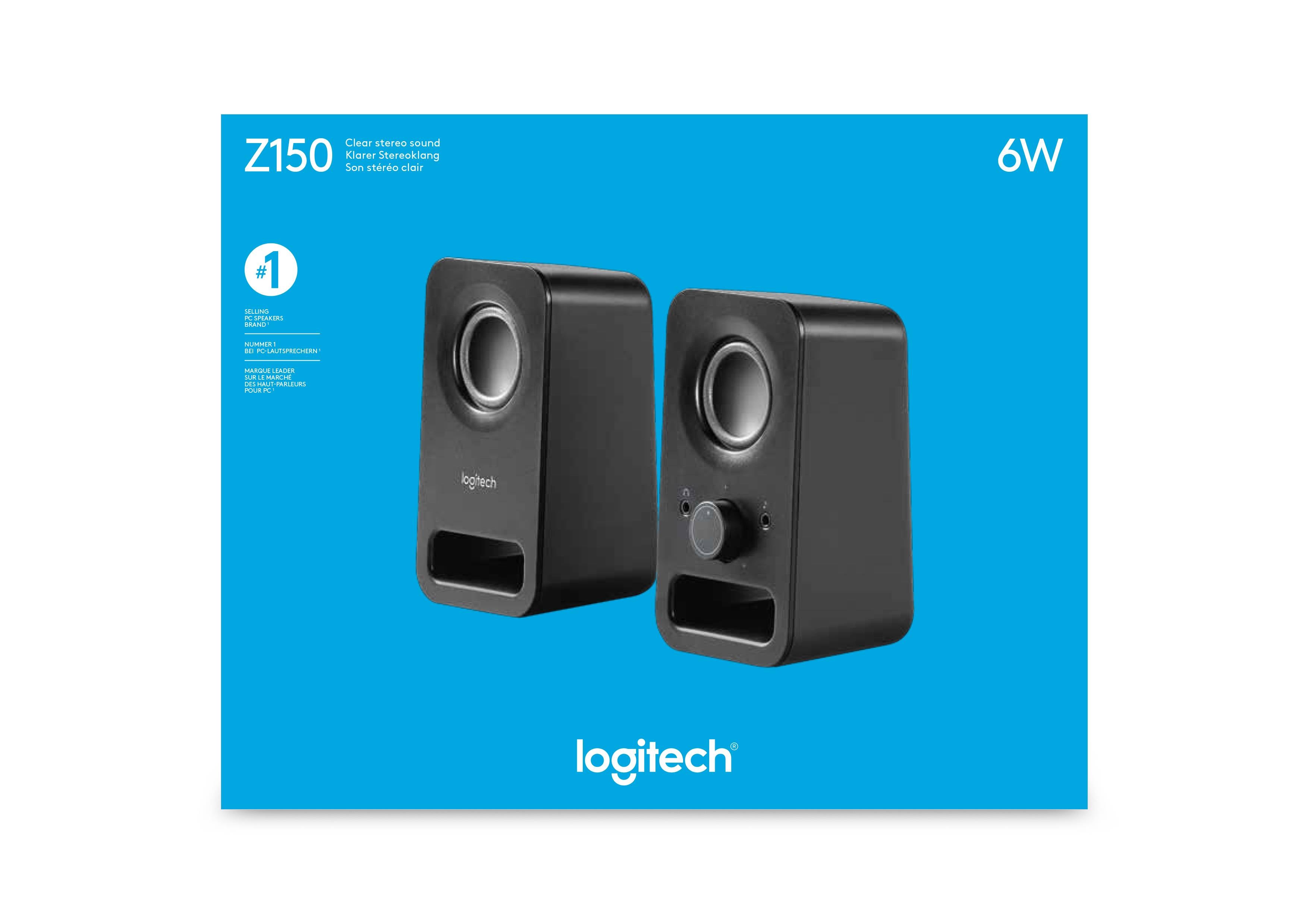 Logitech Z150 Speakers - Black