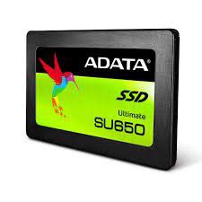 Adata ASU650SS-120GT-R SU650 120GB SATA 6Gb/s 3D NAND 2.5" Black Solid State Drive