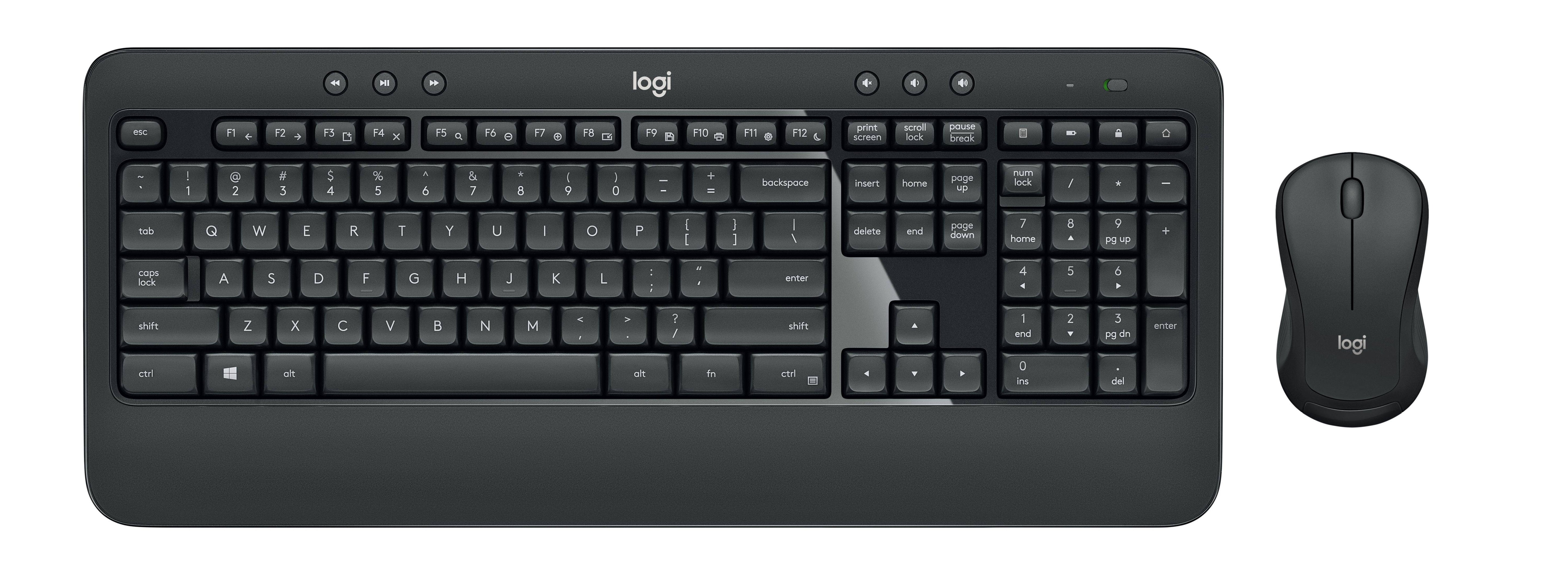 Logitech MK540 Wireless Keyboard and Mouse Combo