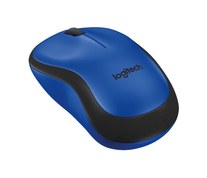 Logitech M220 Silent Wireless Mouse - Blue