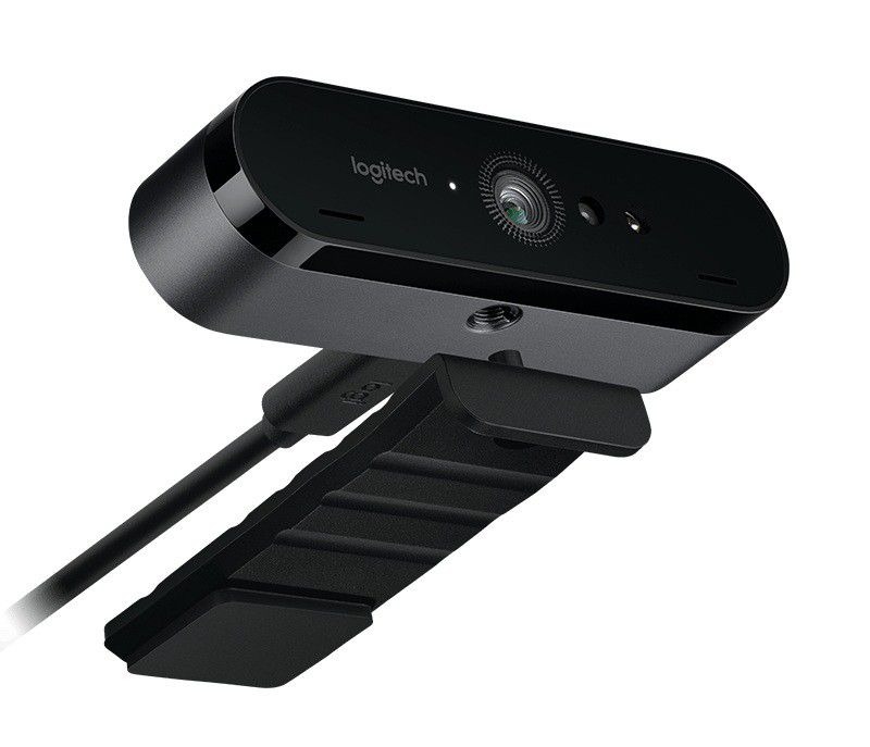 Logitech BRIO 4K Ultra HD webcam with RightLight 3