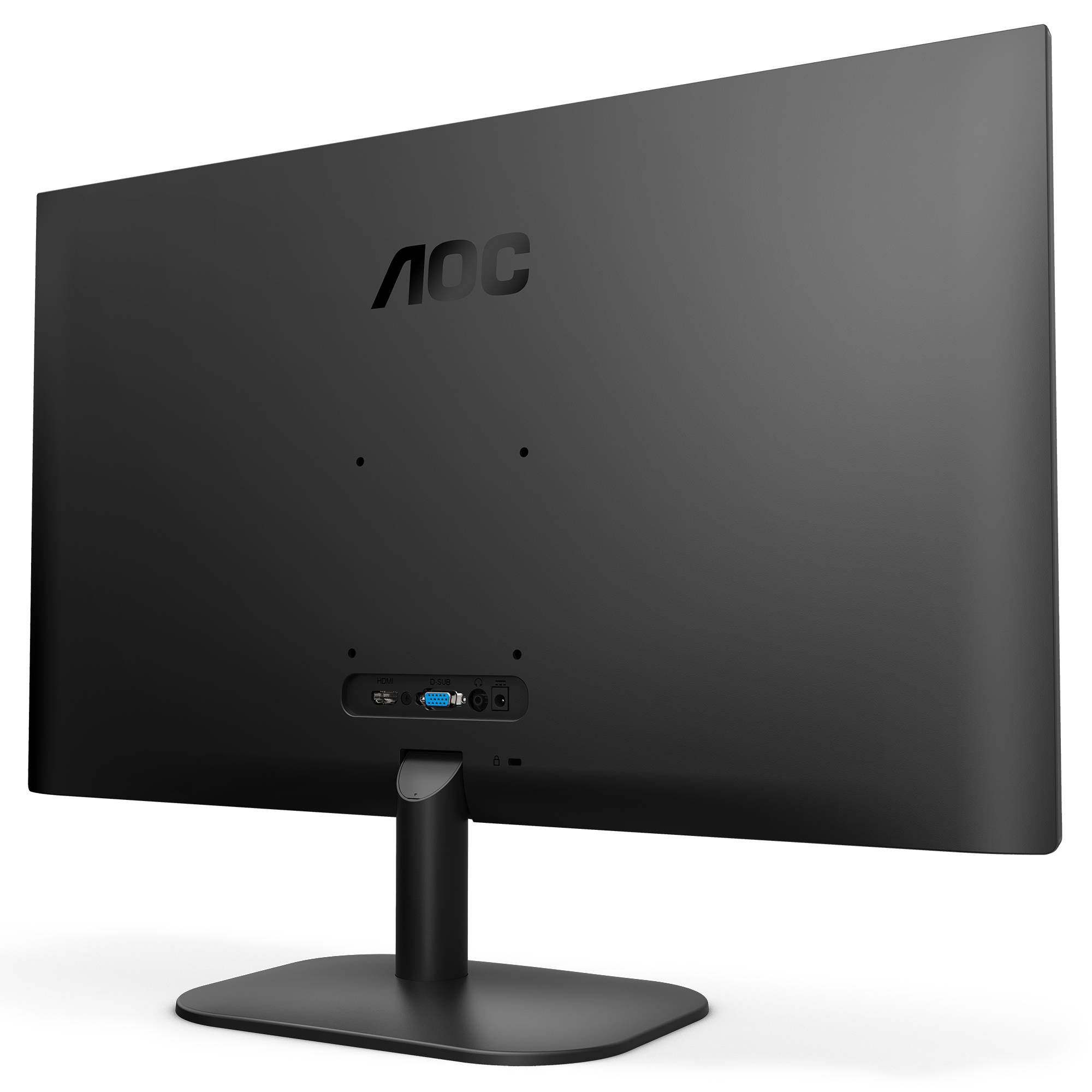 AOC Monitor 23.8â IPS Panel; 1920x1080@60Hz HDMI+VGA; earphone; Flicker free;VESA; 4 year warranty