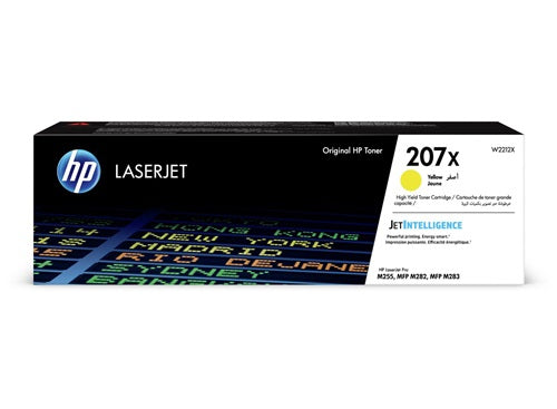 HP 207X Yellow LaserJet Toner Cartridge-0