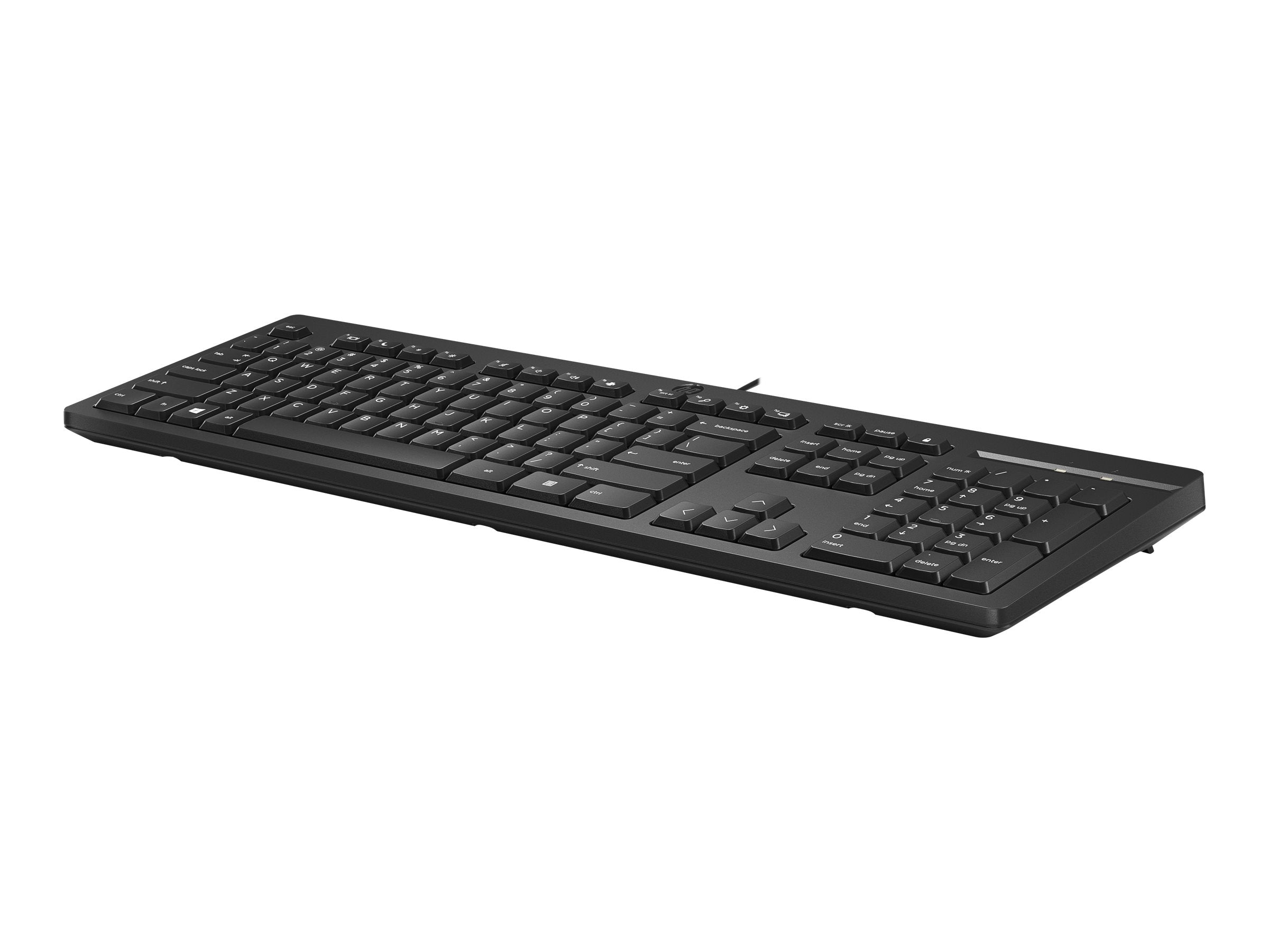 HP Accessories -  HP 125 USB Wired Keyboard Black