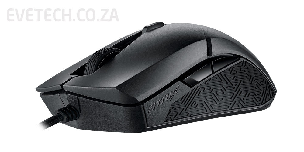 ASUS ROG Strix Evolve Aura RGB Optical Ergonomic Ambidextrous Gaming Mouse (7200 DPI) / Aura Sync RGB lighting / Swappable top covers / Durable 50-million-click Omron switches / STRIX EVOLVE