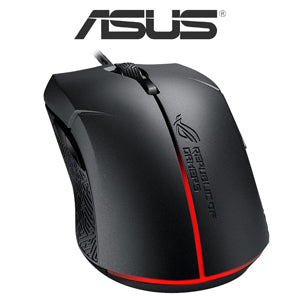 ASUS ROG Strix Evolve Aura RGB Optical Ergonomic Ambidextrous Gaming Mouse (7200 DPI) / Aura Sync RGB lighting / Swappable top covers / Durable 50-million-click Omron switches / STRIX EVOLVE