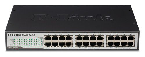 D-Link DGS-1024D 24 Port Unmanaged Gigabit Switch