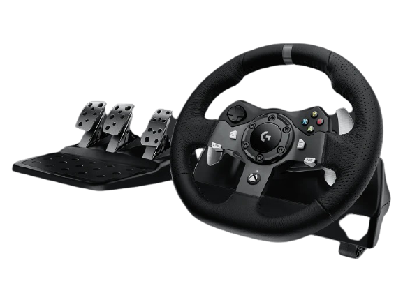 Logitech Gaming Steering Wheel G920 Driving Force USB definitive sim racing wheel exclusively for the latest Xbox On and PC l