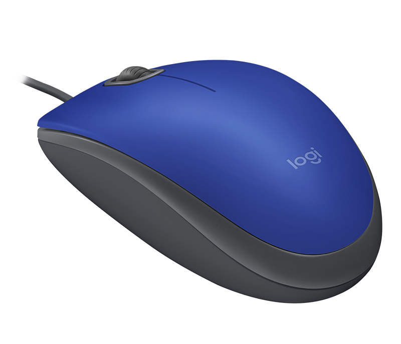 Logitech M110 Silent Mouse, Wired Mouse with Silent Clicks