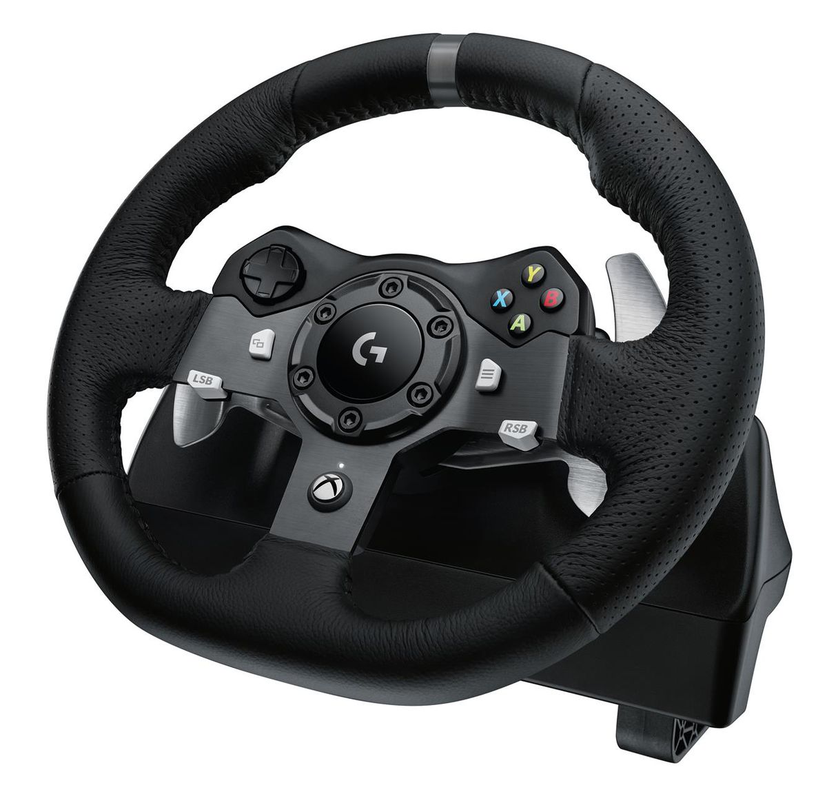 Logitech Gaming Steering Wheel G920 Driving Force USB definitive sim racing wheel exclusively for the latest Xbox On and PC l