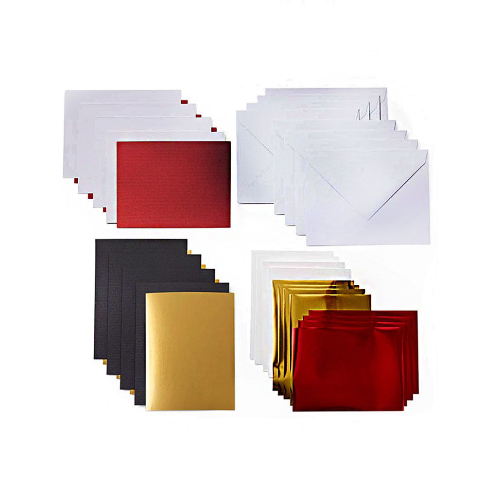 2009208 - Cricut Insert Cards Foil Royal Flush R30 (11;4 Cm X 15;9 Cm) 8-Pack